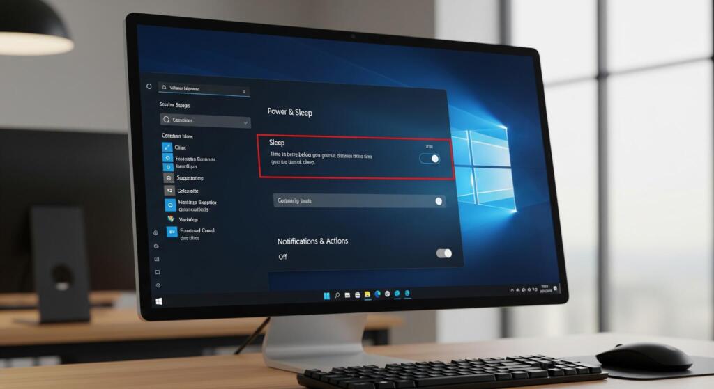 How to Stop Windows from Sleeping and Turn Off Notifications